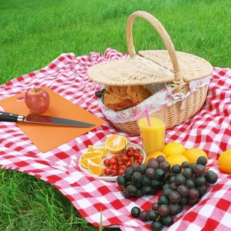 Nicesh Plastic Cutting Board Set - Thin, 11.8" x 7.8", set of 4 colord - Image 5